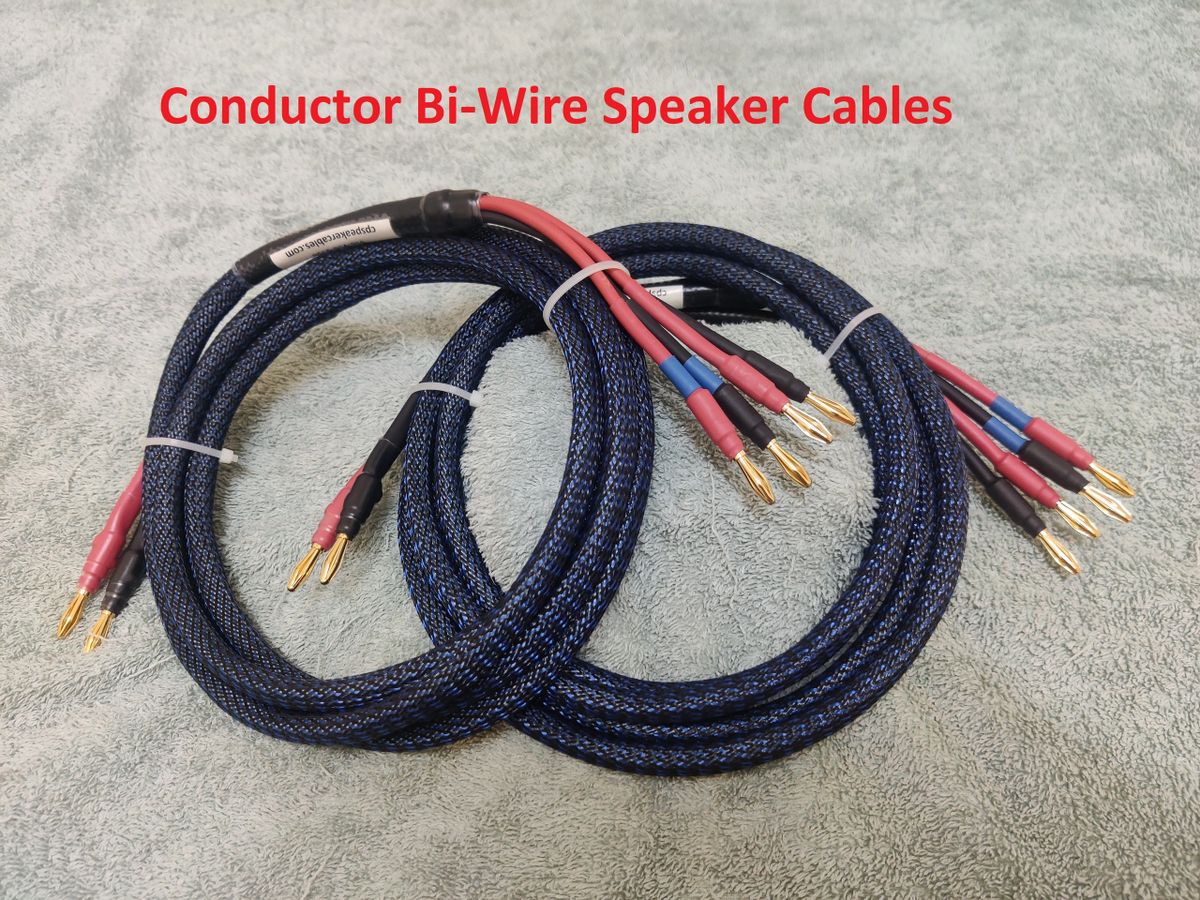 Conductor BiWire Speaker Cables